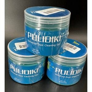 (3) Jars PULIDIKI Cleaning Gel Car Detailing Putty Auto Cleaning Kits/Keyboards